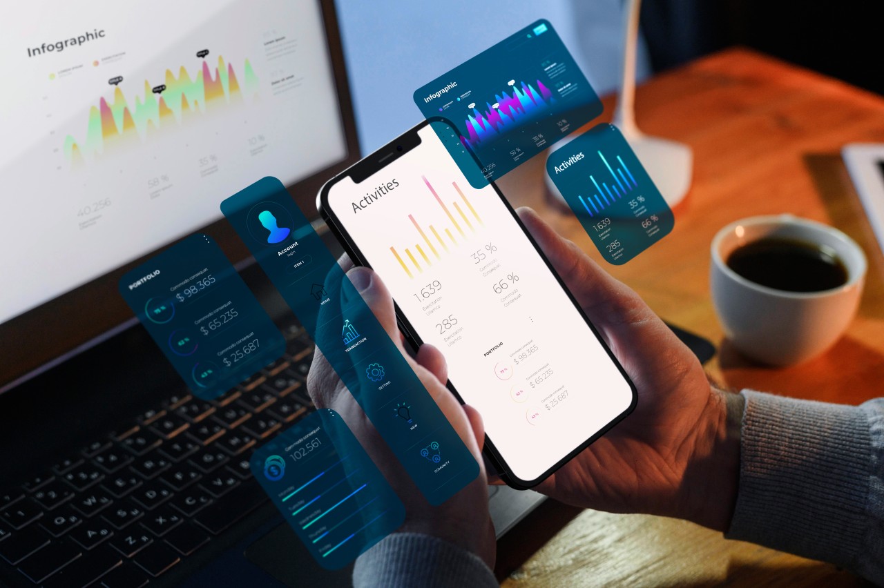 Mobile application development showcase for iOS and Android apps