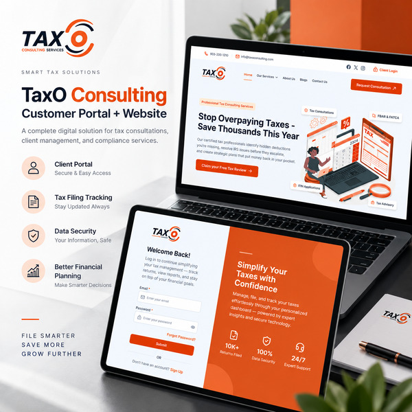 TaxO Consulting platform overview