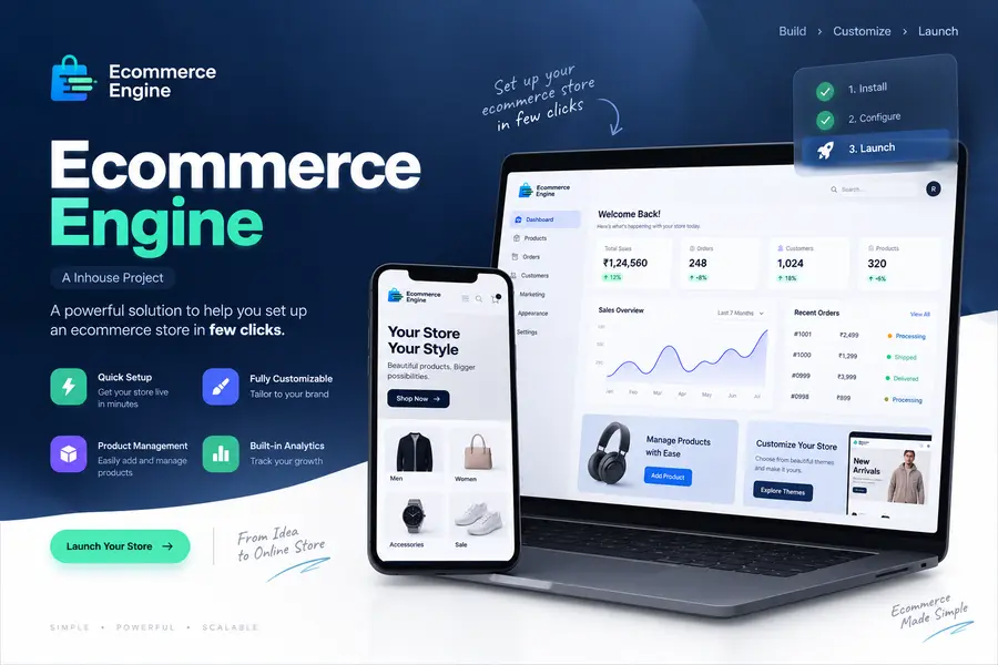 E-Commerce Engine project preview